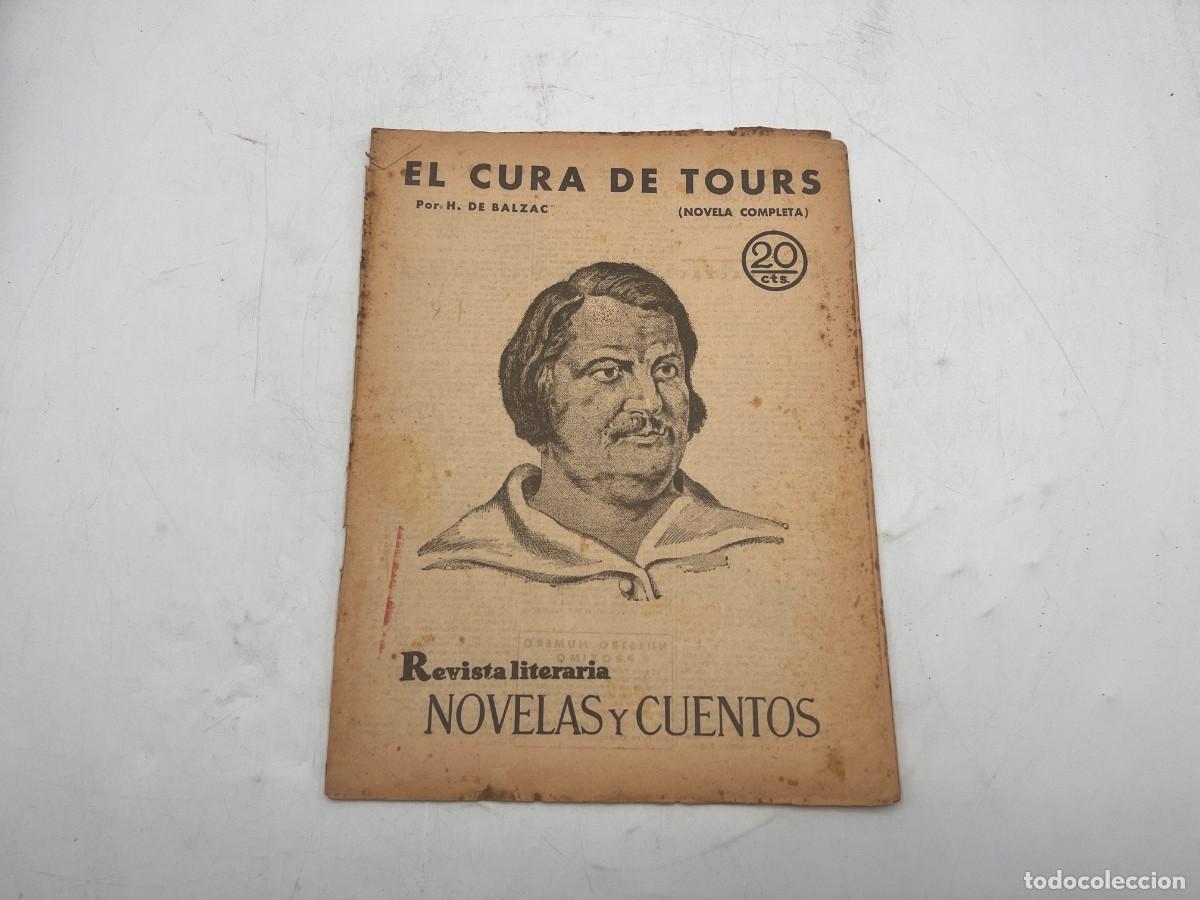 Coleccionismo de revistas y peri&oacute;dicos: EL CURA DE TOURS. H. BALZAC. REVISTAS LITERARIAS.NOVELAS Y CUENTOS. JULIO, 1929