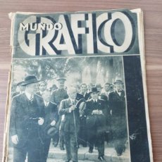 Coleccionismo de Revistas y Periódicos: REVISTA 1932: MUNDO GRAFICO Nº 1055 - PRESIDENTE DE LA REPUBLICA EN ALICANTE