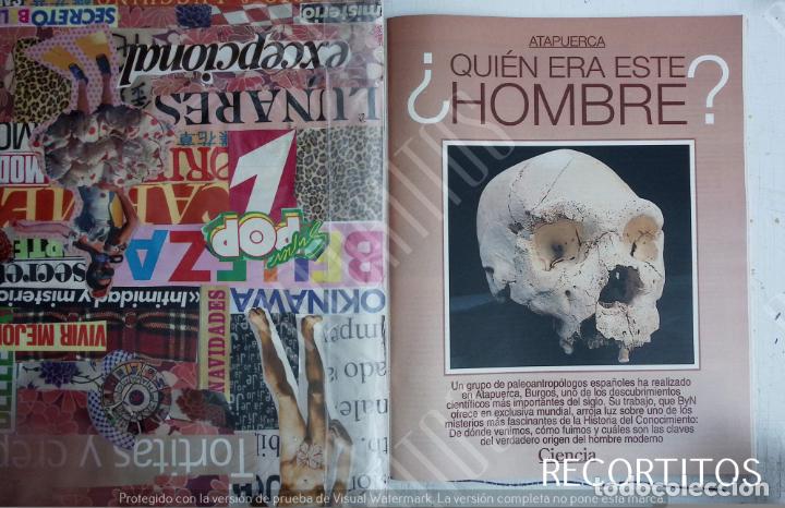 Coleccionismo de Revistas y Peri&oacute;dicos: atapuerca el hombre de burgos prehistoria