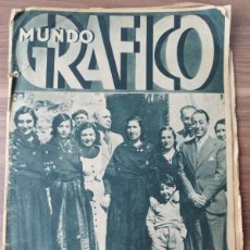 Coleccionismo de Revistas y Periódicos: REVISTA 1935: MUNDO GRAFICO Nº 1221