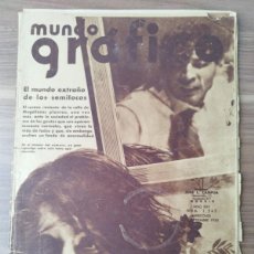 Coleccionismo de Revistas y Periódicos: REVISTA 1935: MUNDO GRAFICO Nº 1245