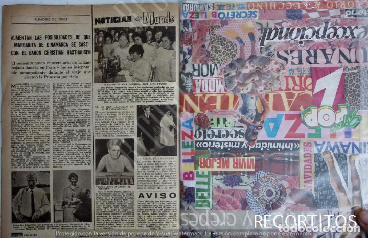 Collectionnisme de Revues et Journaux: RITA PAVONE PEPITA FERRER MARGARITA DE INGLATERRA DE DINAMARCA