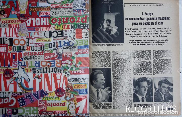 Collection Magazines and Newspapers: PRINCESA SORAYA KIRK DOUGLAS PAUL NEWMAN ROBERT WAGNER