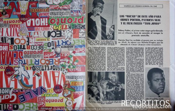 Coleccionismo de Revistas y Peri&oacute;dicos: PATRICIA MCNEAL NEAL PAUL NEWMAN SIDNEY POITIER POTIER POTTIER