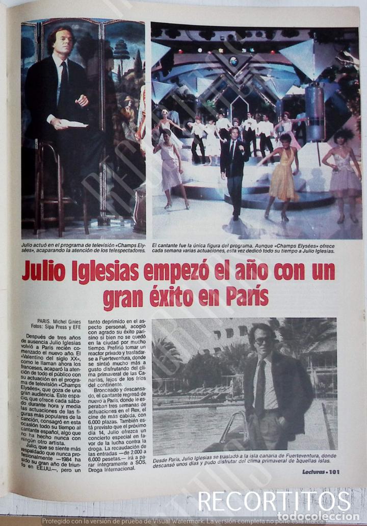 Coleccionismo de Revistas y Peri&oacute;dicos: JULIO IGLESIAS PARIS
