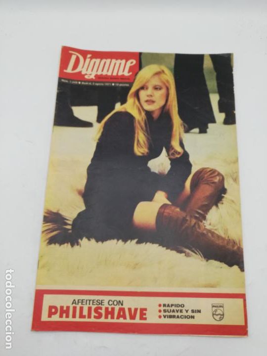 Collezionismo di Riviste e Giornali: REVISTA DIGAME. N&ordm;1648. AGOSTO 1971. ALFONSO PASO, EL ESCRITOR Y SU MUNDO. LEER.