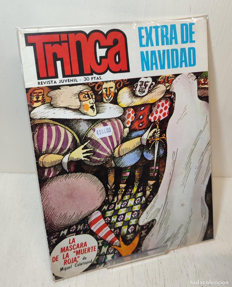 Coleccionismo de Revistas y Peri&oacute;dicos: Revista: &rdquo;Trinca&rdquo; extra de navidad