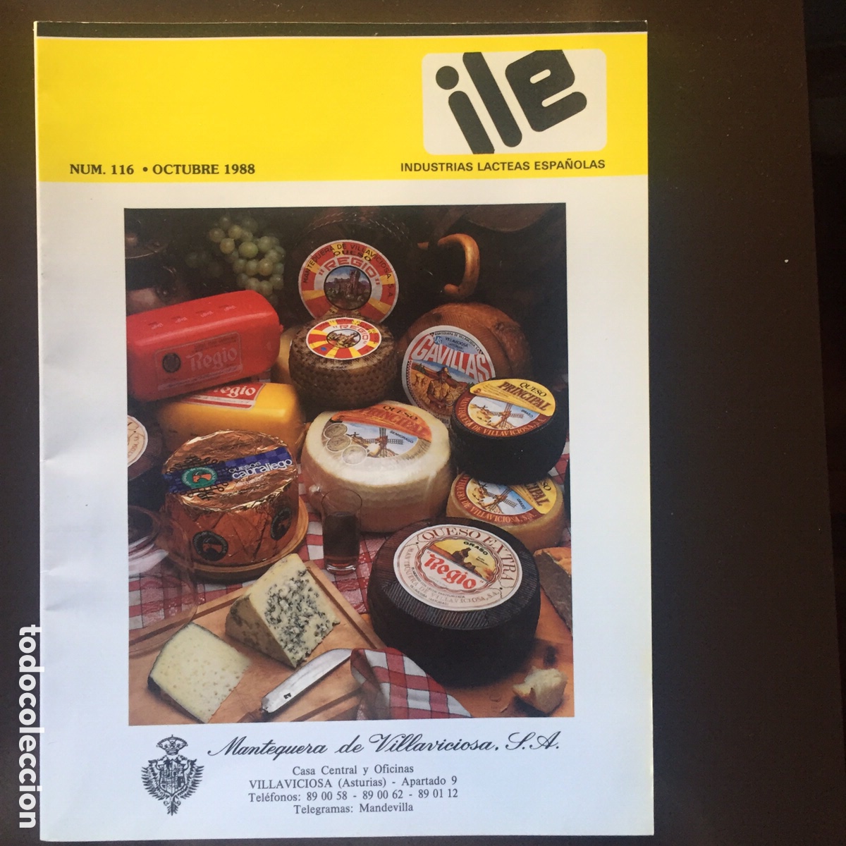 Collection Magazines and Newspapers: REVISTA ILE EXPOLACTEA 88 N&ordm; 116 OCTUBRE 1988