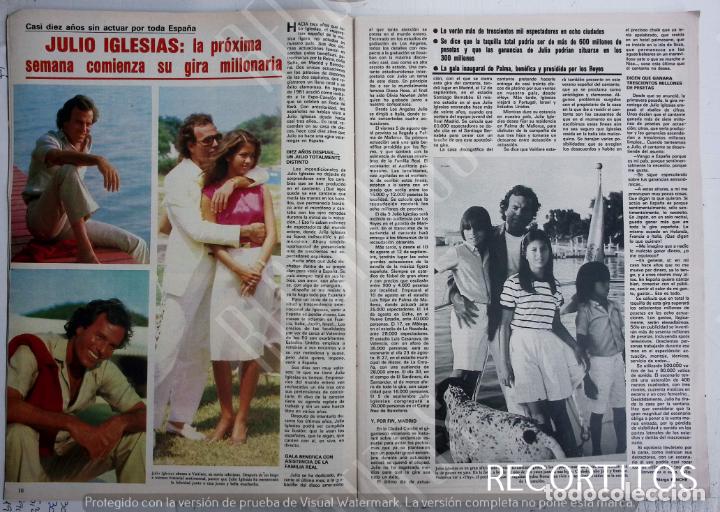 Coleccionismo de Revistas y Peri&oacute;dicos: JULIO IGLESIAS