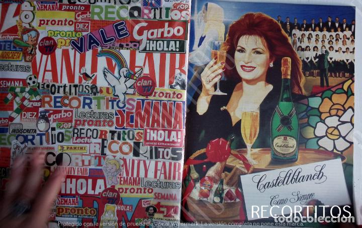 Coleccionismo de Revistas y Peri&oacute;dicos: FAMOSOS EN LA PUBLICIDAD ROCIO JURADO ANUNCIO CAVA CASTELLBLANCH