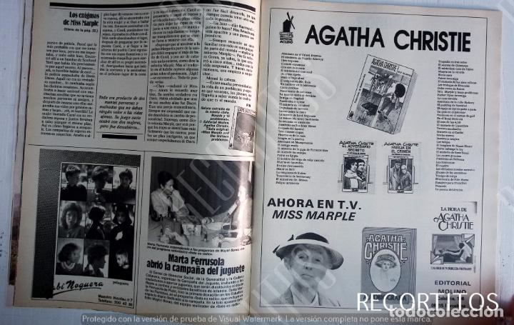 Coleccionismo de revistas y peri&oacute;dicos: AGATHA CHRISTIE MRS MAPPLE ANUNCIO PUBLICIDAD