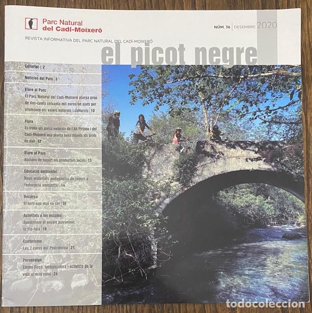 Collectionnisme de Revues et Journaux: EL PICOT NEGRE Revista informativa del Parc Natural del Cad&iacute;-Moixer&oacute; n&uacute;m. 36 juny 2020