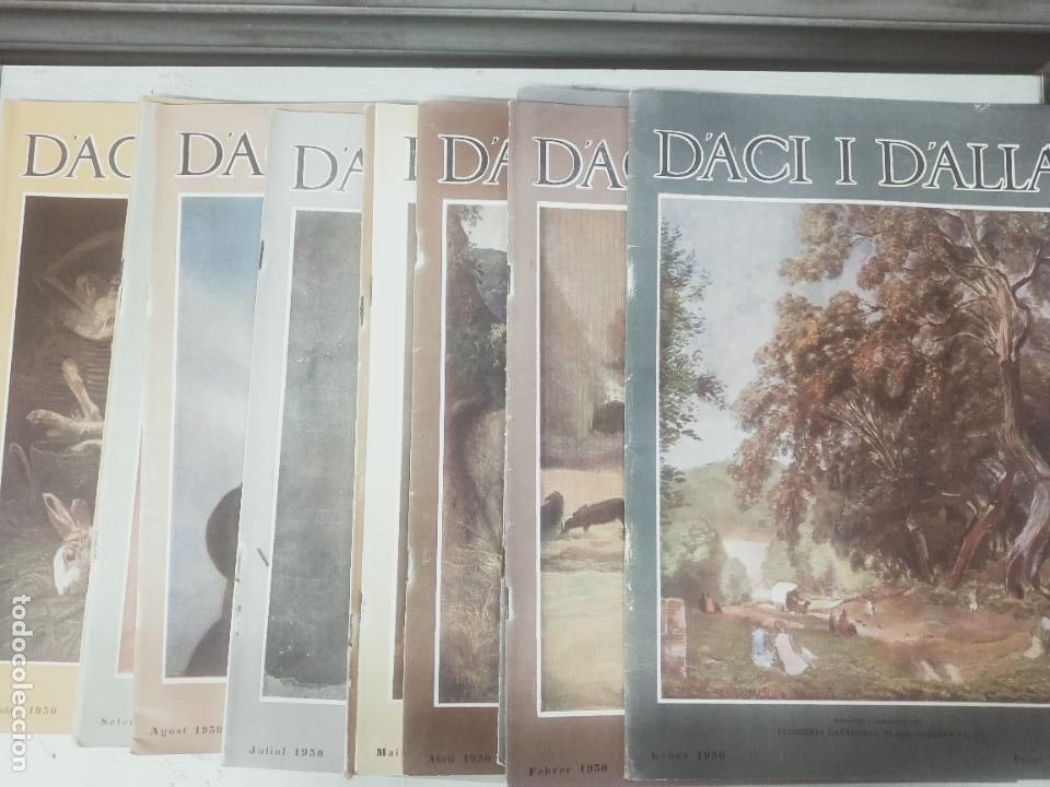 Coleccionismo de Revistas y Peri&oacute;dicos: D'AC&Iacute; D'ALL&Agrave; 1930 MAGAZINE MENSUAL EDITORIAL CATALANA ANY COMPLET DIRECTOR C. SOLDEVILA