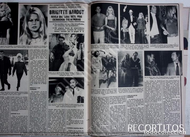 Coleccionismo de Revistas y Peri&oacute;dicos: BRIGITTE BARDOT BB SACHA DISTEL CHRISTIAN KALT LAURENT VERGES
