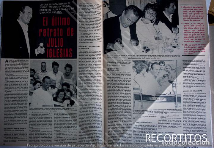 Coleccionismo de Revistas y Peri&oacute;dicos: JULIO IGLESIAS EN GALICIA