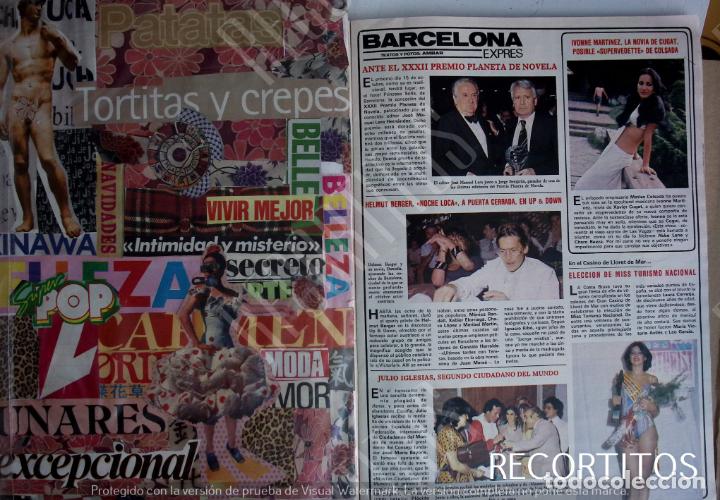 Coleccionismo de Revistas y Peri&oacute;dicos: MISS TURISMO LLORET DE MAR JULIO IGLESIAS IVONNE MARTINEZ CUGAT