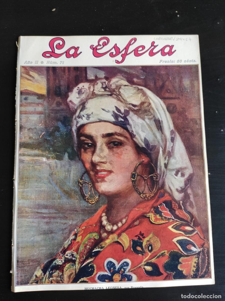 Coleccionismo de Revistas y Peri&oacute;dicos: LA ESFERA. N&ordm; 71. A&Ntilde;O 1915. GENIALIDADES DE HOMBRES C&Eacute;LEBRES, TALLEYRAND. LOS SUBMARINOS CONT.. LEER