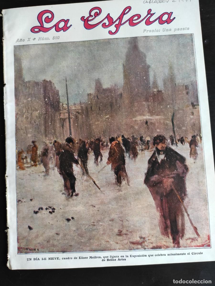 Collection Magazines and Newspapers: LA ESFERA. N&ordm; 510. A&Ntilde;O 1923. LA INSIGNE COLEGIATA DE SAN PEDRO AP&Oacute;STOL. LOS MARAVILLOSOS TEMP.. LEER