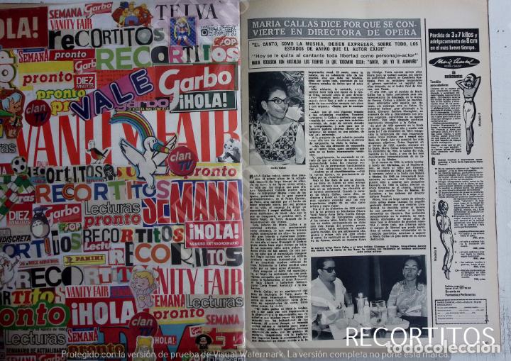 Collection Magazines and Newspapers: MARIA CALLAS