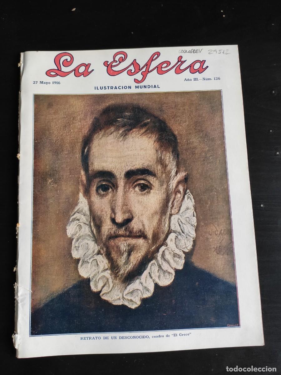 Colecionismo de Revistas e Jornais: LA ESFERA. N&ordm; 126. A&Ntilde;O 1916. EL CONGRESO DE LOS DIPUTADOS (MADRID). LIBROS PARA ENLOQUECER Y .. LEER