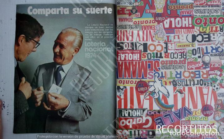 Coleccionismo de Revistas y Peri&oacute;dicos: loteria nacional anuncio publicidad 1974