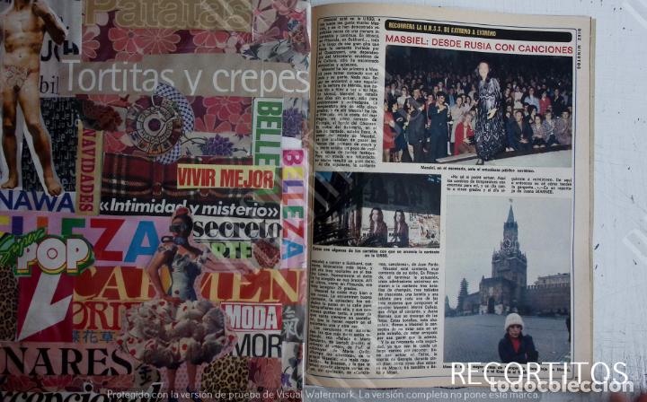 Coleccionismo de Revistas y Peri&oacute;dicos: MASSIEL EN MOSCU