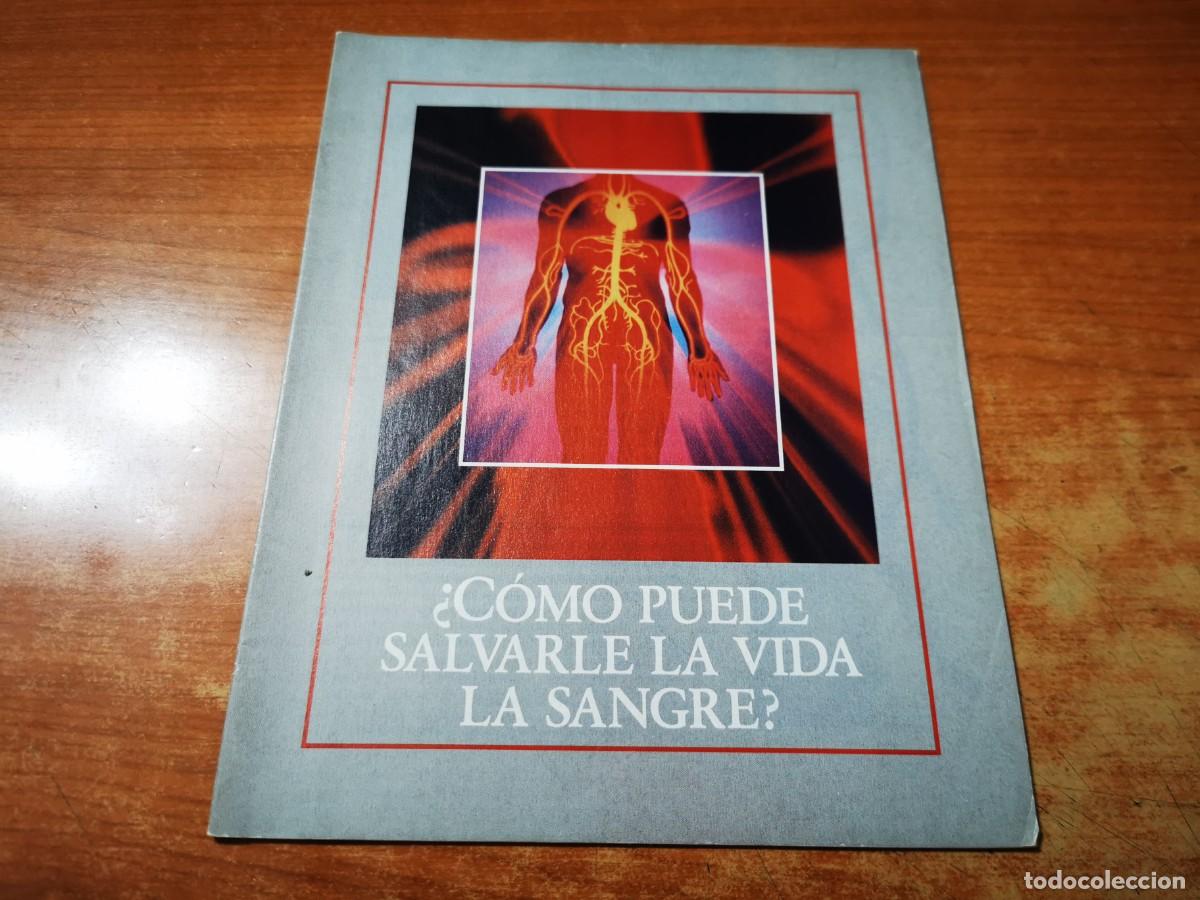 Colecionismo de Revistas e Jornais: &iquest;COMO PUEDE SALVARME LA VIDA LA SANGRE? FOLLETO TESTIGOS DE JEHOVA WATHTOWER 1990