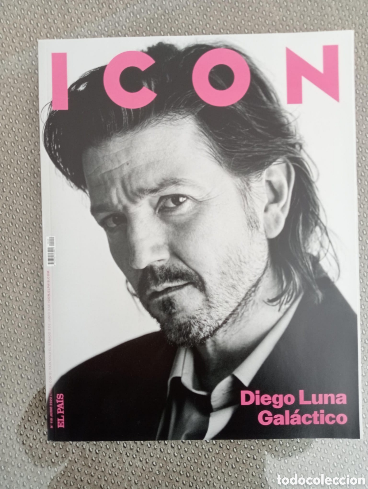 Coleccionismo de revistas y peri&oacute;dicos: ICON. N&ordm; 110. El Pa&iacute;s. Junio 2023. Diego Luna.