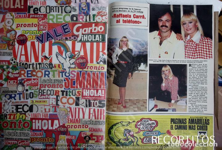 Coleccionismo de Revistas y Peri&oacute;dicos: RAFFAELLA CARRA