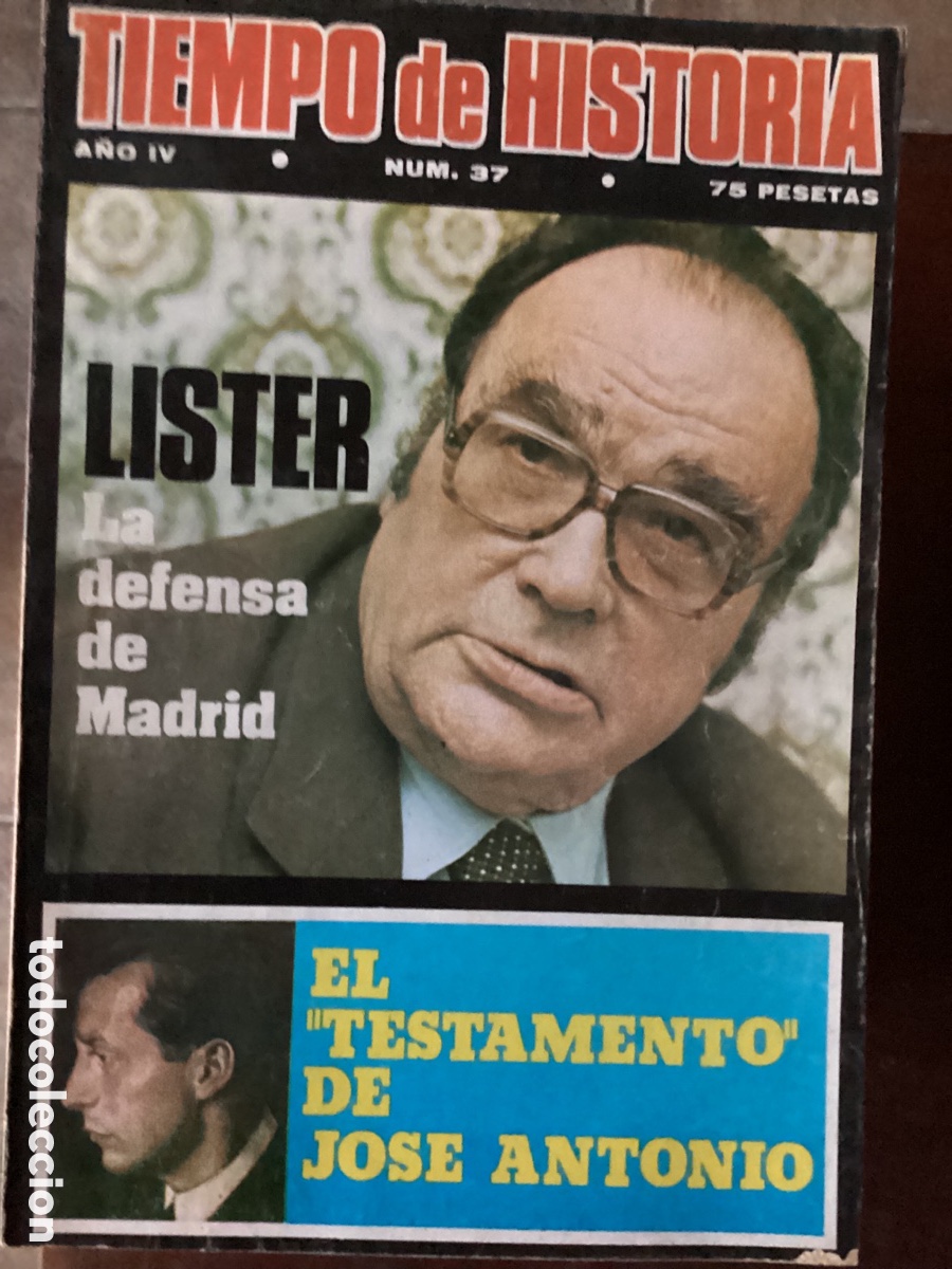 Coleccionismo de revistas y peri&oacute;dicos: TIEMPO DE HISTORIA N&Uacute;MERO 37