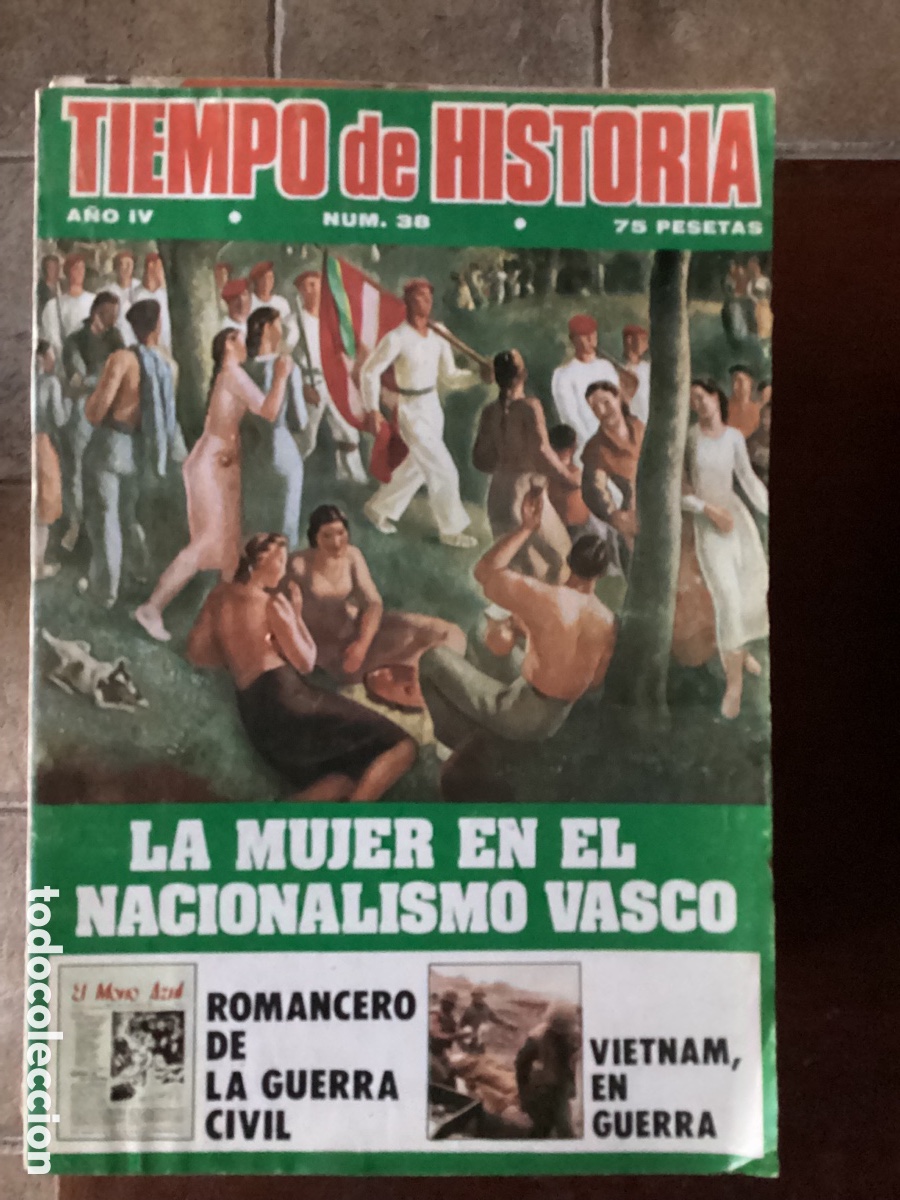 Coleccionismo de revistas y peri&oacute;dicos: TIEMPO DE HISTORIA N&Uacute;MERO 38