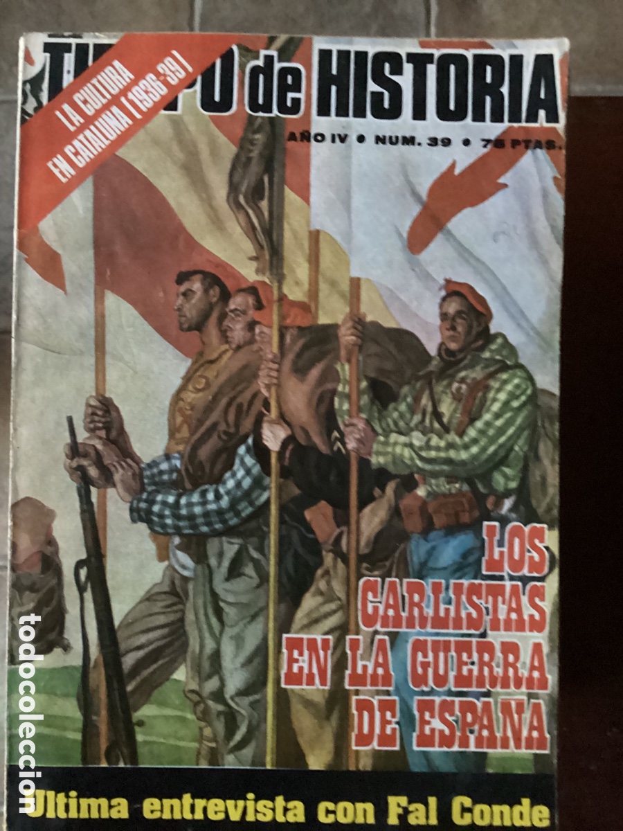 Coleccionismo de revistas y peri&oacute;dicos: TIEMPO DE HISTORIA N&Uacute;MERO 39