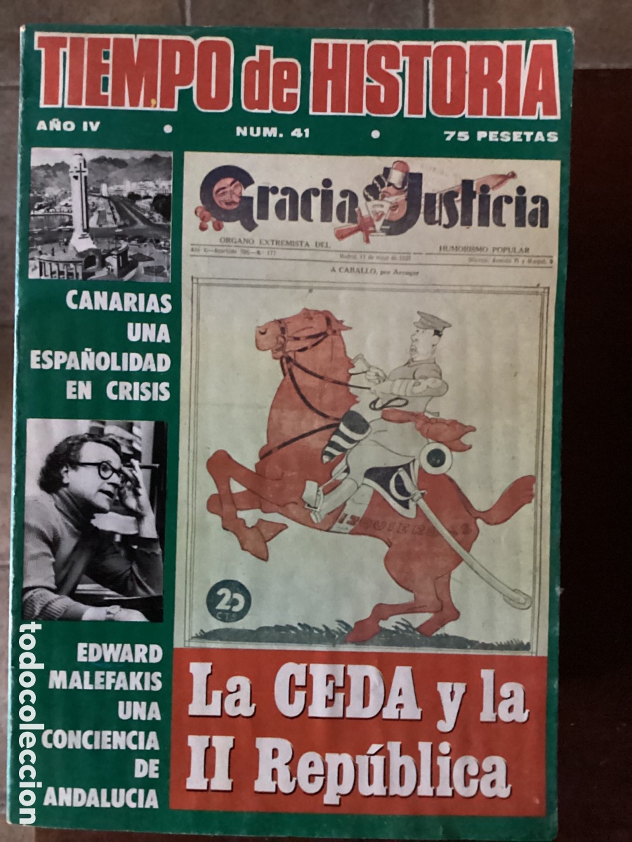 Coleccionismo de revistas y peri&oacute;dicos: TIEMPO DE HISTORIA N&Uacute;MERO 41