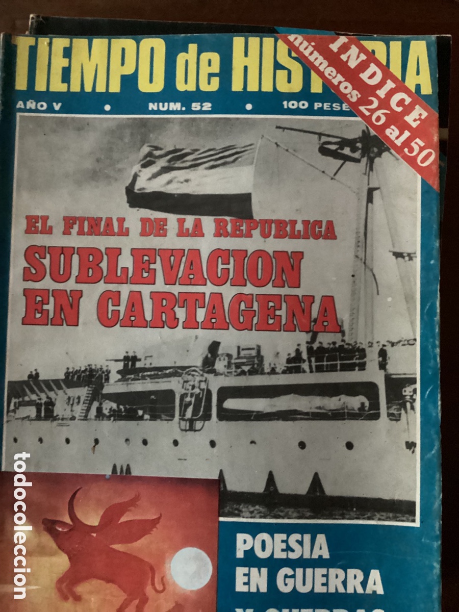 Coleccionismo de revistas y peri&oacute;dicos: TIEMPO DE HISTORIA N&Uacute;MERO 52
