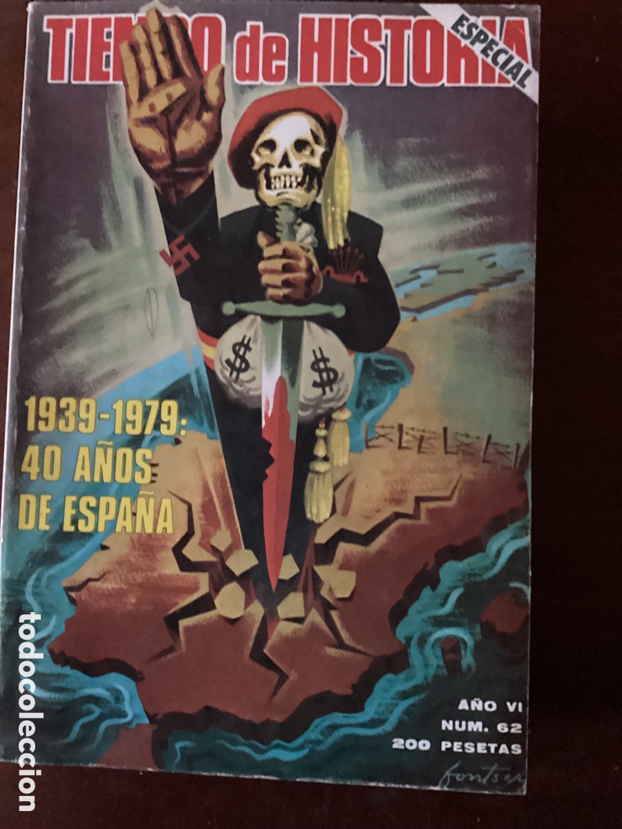 Coleccionismo de revistas y peri&oacute;dicos: TIEMPO DE HISTORIA N&Uacute;MERO 62