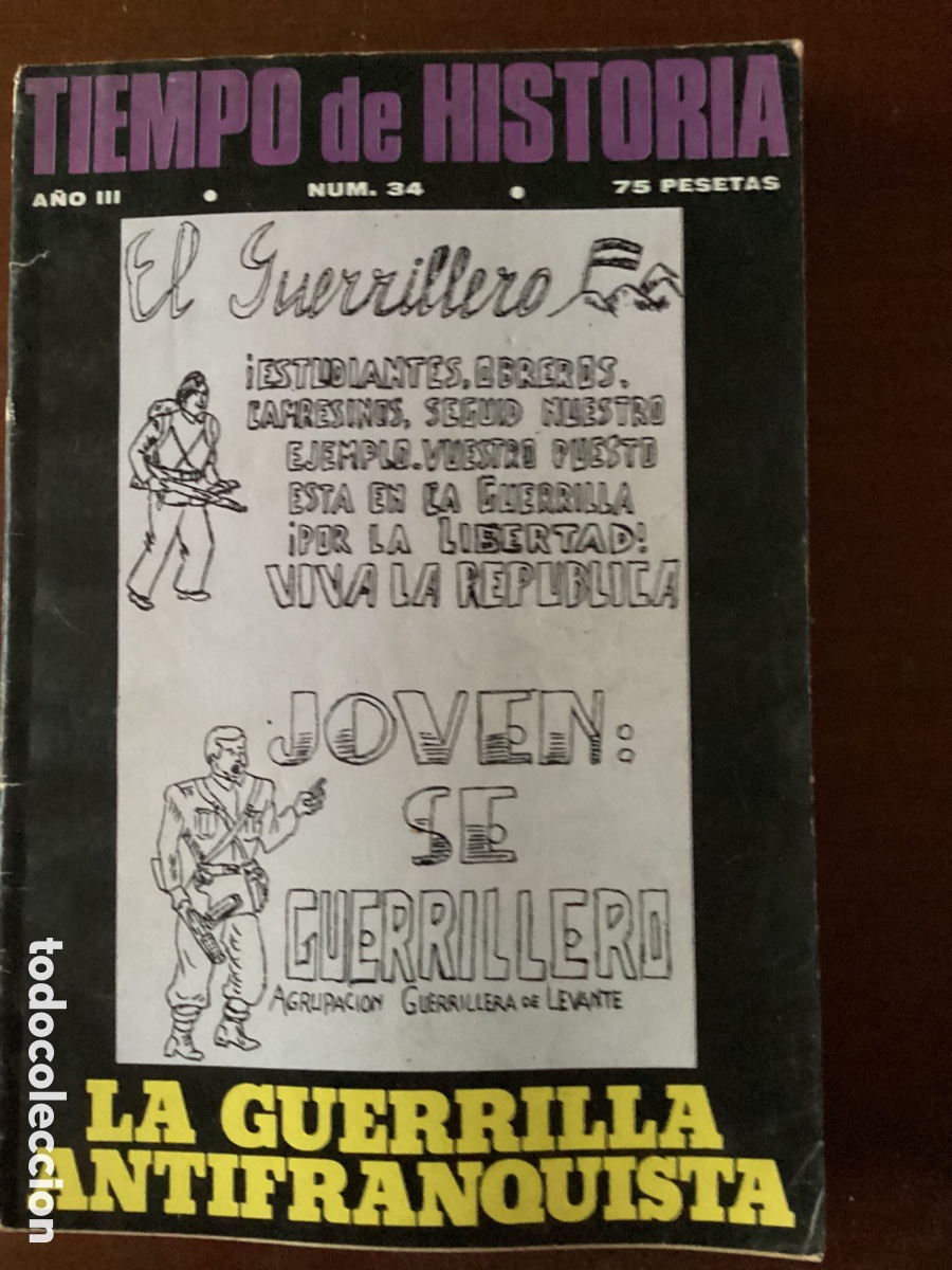 Coleccionismo de revistas y peri&oacute;dicos: TIEMPO DE HISTORIA N&Uacute;MERO 34