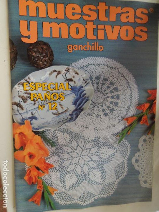 Coleccionismo de Revistas y Peri&oacute;dicos: MUESTRAS Y MOTIVOS REVISTA GANCHILLO N&ordm; 12 - ESPECIALPA&Ntilde;OS