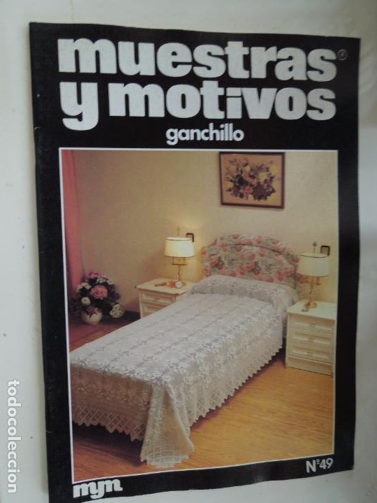 Coleccionismo de Revistas y Peri&oacute;dicos: MUESTRAS Y MOTIVOS GANCHILLO REVISTA N&ordm; 49