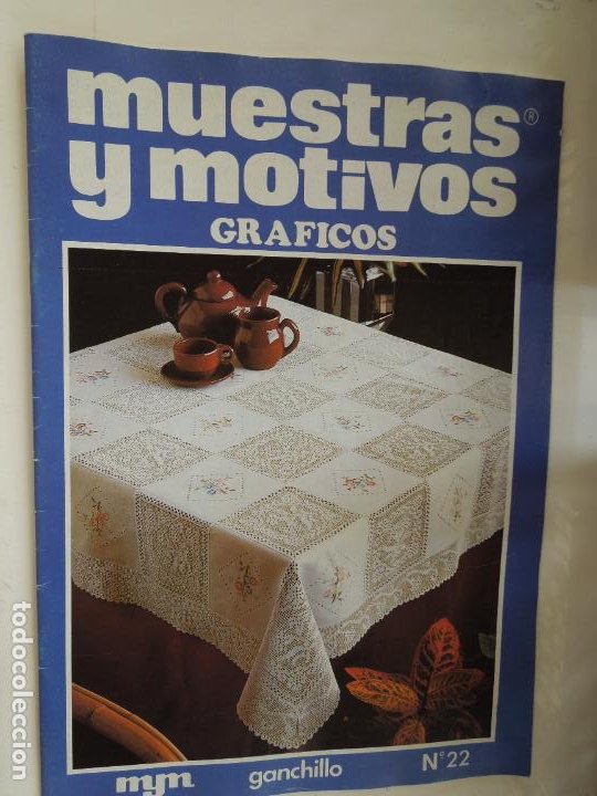 muestras y motivos, revista de ganchillo - Compra venta en todocoleccion