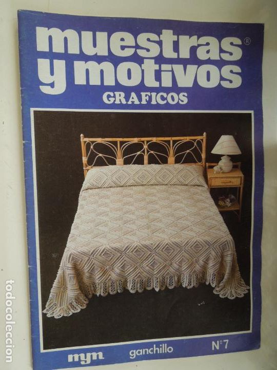 Coleccionismo de Revistas y Peri&oacute;dicos: MUESTRAS Y MOTIVOS GRAFICOS REVISTA N&ordm; 7 - GANCHILLO
