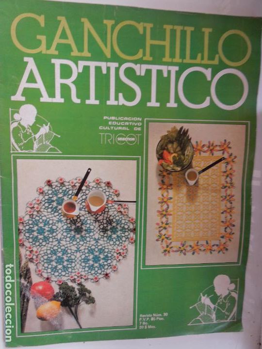 Coleccionismo de Revistas y Peri&oacute;dicos: GANCHILLO ARTISTICO REVISTA N&ordm; 30 - TRICOT SELECTION