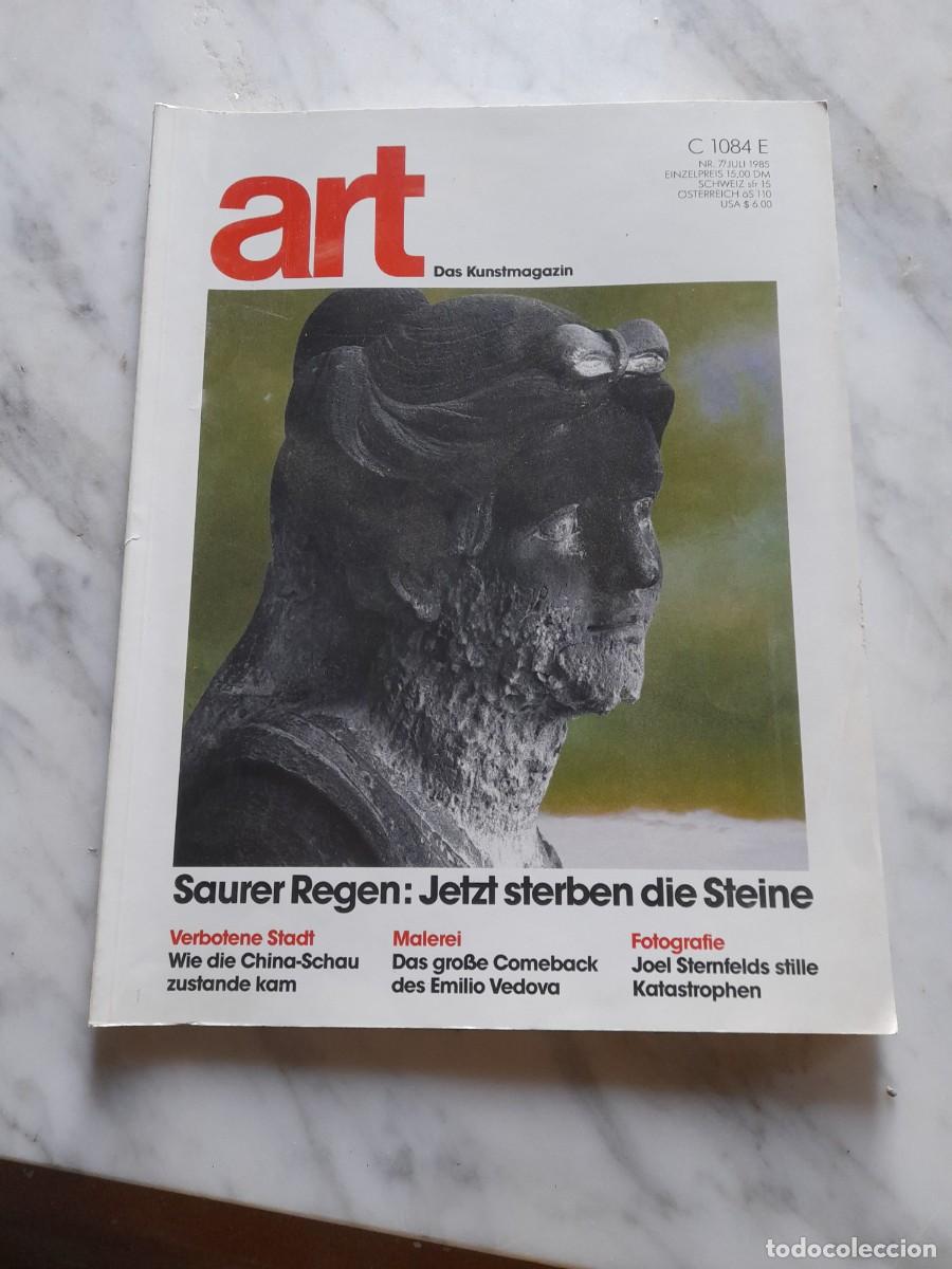 Coleccionismo de revistas y peri&oacute;dicos: Revista arte Art Das kunstmagazin Saurer Regen Jetzt Stephen die Steine Aleman