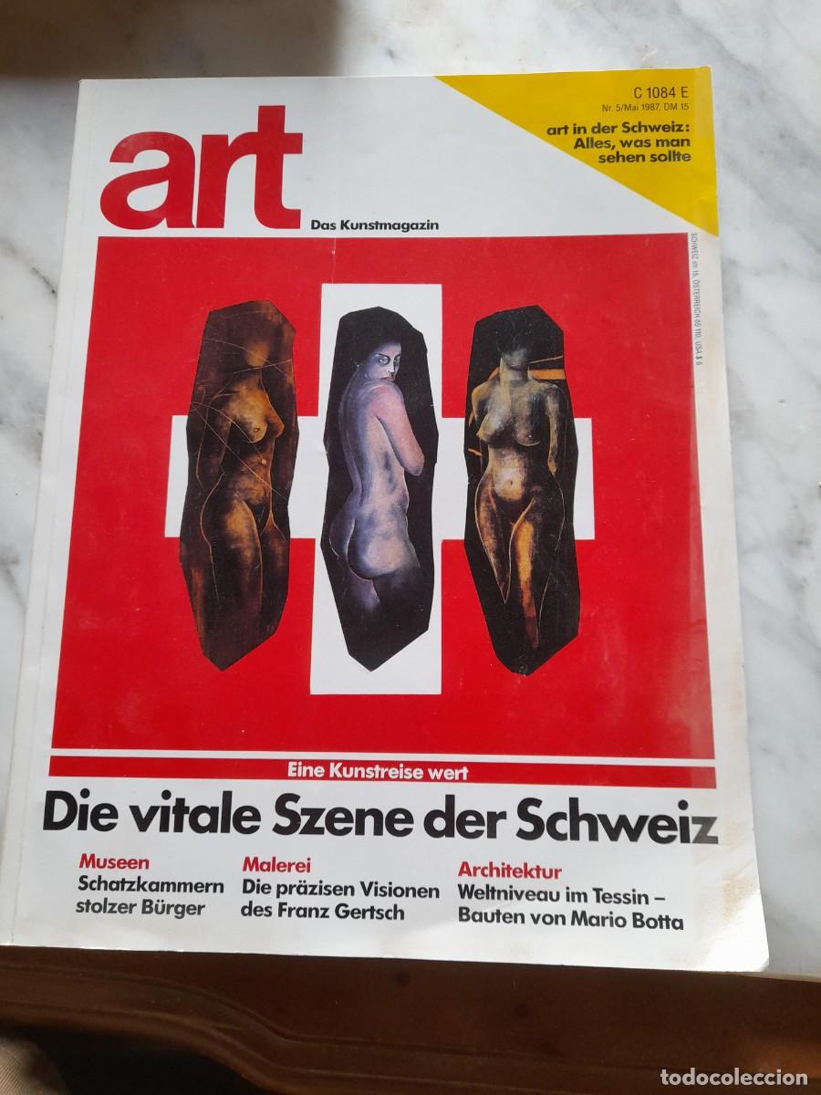 Coleccionismo de Revistas y Peri&oacute;dicos: Revista arte Art Das kunstmagazin Aleman Die vitale Szene der Schweiz Schatzkammern stolzer B&uuml;rger