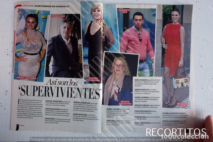 Coleccionismo de Revistas y Peri&oacute;dicos: SUPER VIVIENTES RAQUEL MOSQUERA MARIA LAPIEDRA FRANCISCO MARIA JESUS RUIZ MISS ESPA&Ntilde;A ALBERTO ISLA