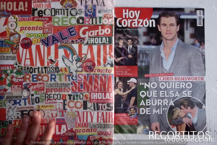 Collectionnisme de Revues et Journaux: CHRIS HEMSWORTH PORTADA Y REPORTAJE
