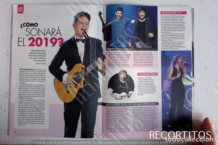 Coleccionismo de Revistas y Peri&oacute;dicos: ALEJANDRO SANZ ESTOPA ED SHEERAN AMAYA