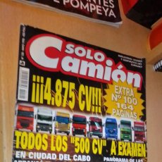Coleccionismo de Revistas y Periódicos: SÓLO CAMIÓN. NÚM, 100. MAYO 1998.