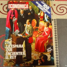 Coleccionismo de Revistas y Periódicos: ACTUALIDAD ECONOMICA Nº 924, LA ESPAÑA QUE ENCUENTRA EL REY