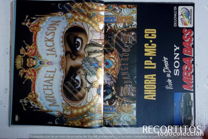 Coleccionismo de Revistas y Peri&oacute;dicos: MICHAEL JACKSON BLACK AND WHITE ANUNCIO