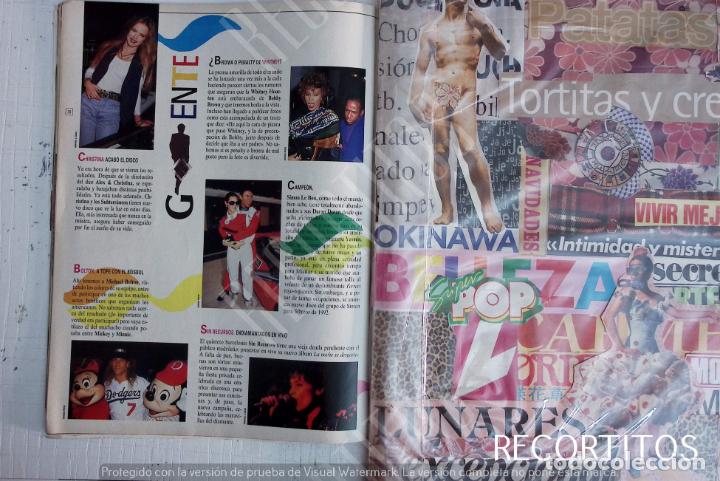 Coleccionismo de Revistas y Peri&oacute;dicos: SIMON LE BON DURAN DURAN WHITNEY HOUSTON ALEZX CHRISTINA MICHAEL BOLTON SIN RECURSOS CRISTINA ROSENV